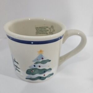 VTG Starbucks Barista Hartstone Holiday 16oz. Mug, hand-painted in the USA